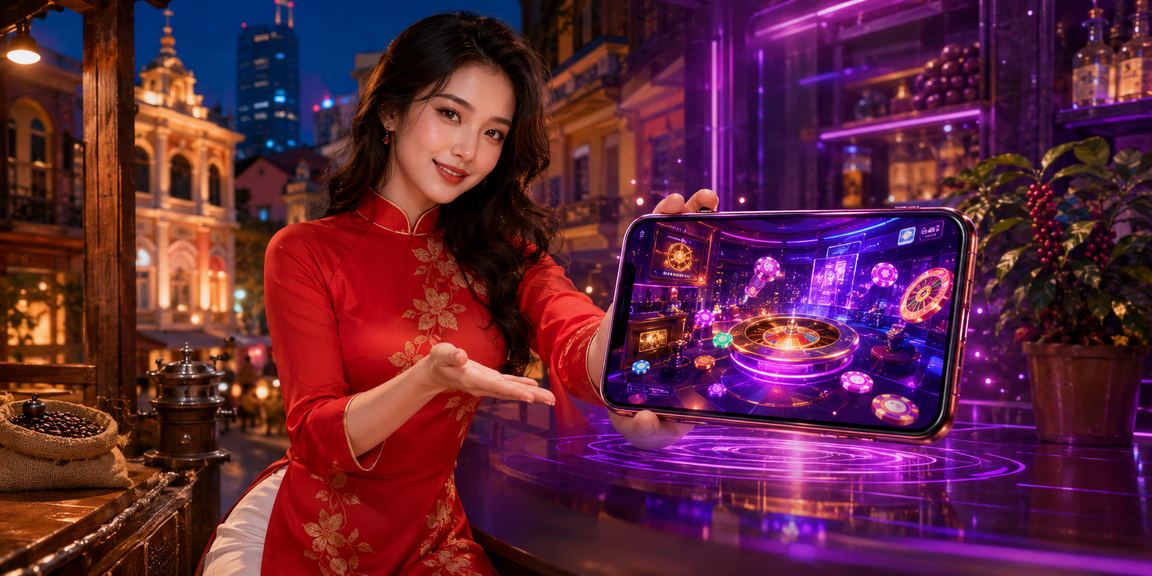 Người chơi sử dụng thiết bị di động cược casino tại thành phố Hồ Chí Minh